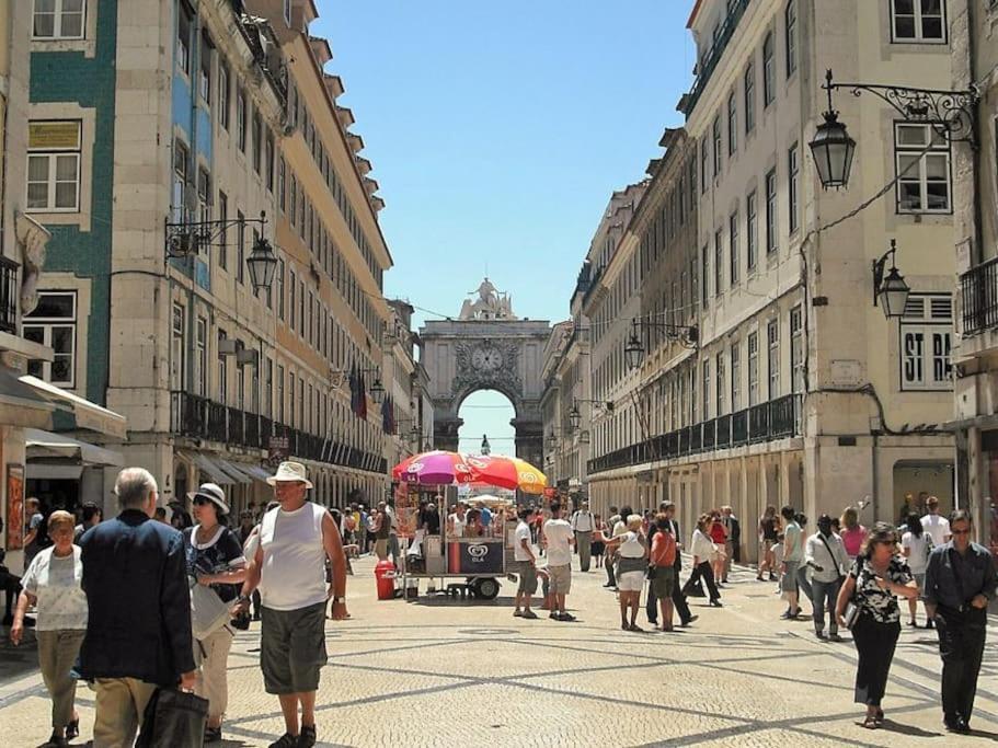 Mm3 Very Central Baixa-Rossio! Castle View And Free Parking! Lissabon Exterior foto