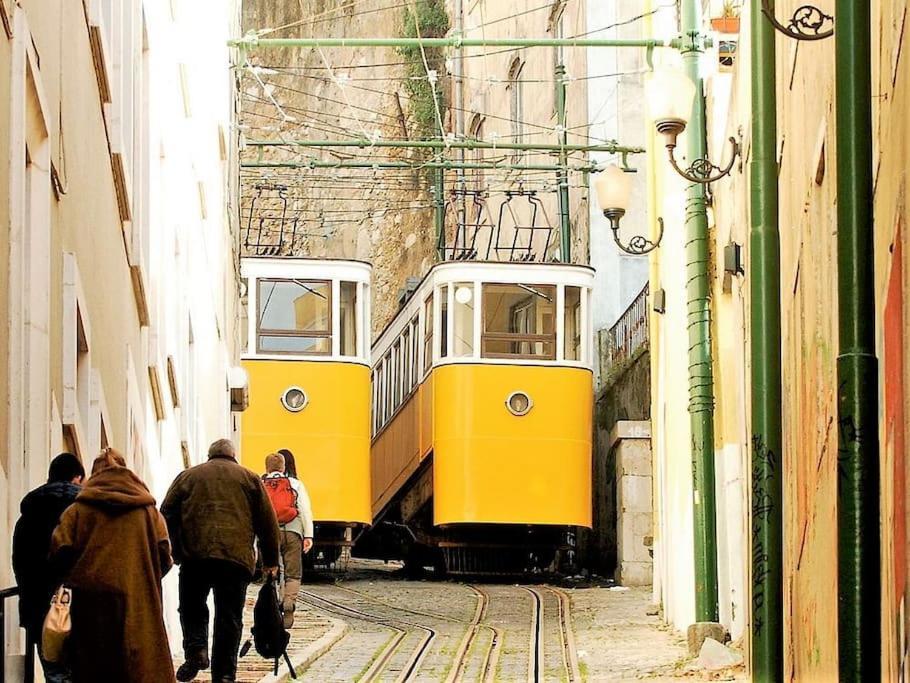 Mm3 Very Central Baixa-Rossio! Castle View And Free Parking! Lissabon Exterior foto